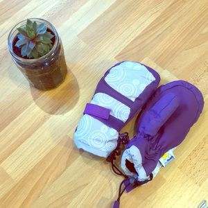 girls waterproof mittens